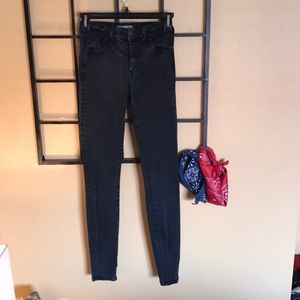 Black Madewell skinny jeans